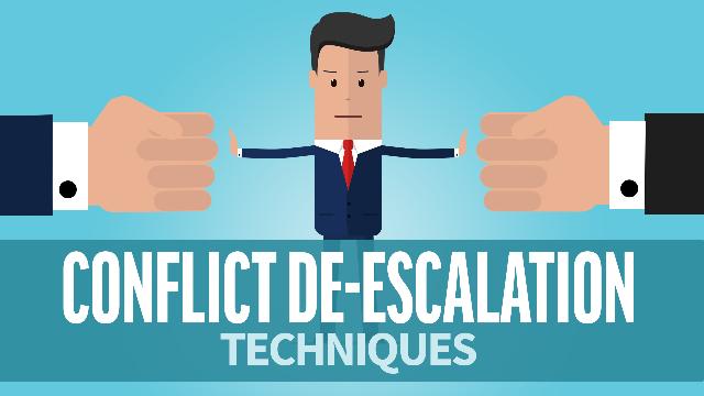 Conflict De-Escalation Techniques